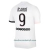 Camiseta de fútbol Paris Saint-Germain Mauro Icardi 9 Segunda Equipación 2021/22 - Hombre